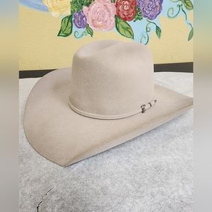 Men's Classic Wide-Brim Felt Cowboy Hat - Taupe